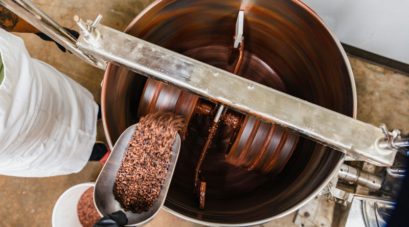 madhu-chocolate-behind-the-scene-topshot-nibs-in-the-melanger-jpg