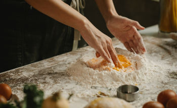 making-dough