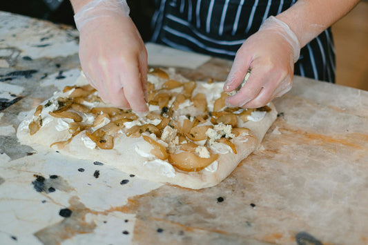 foccacia with toppings