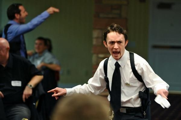 Man in Murder Mystery Show