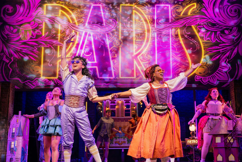 Michael Ivan Carrier and Kandi Burruss in & JULIET - Photo Credit Evan Zimmerman for Murphy Made