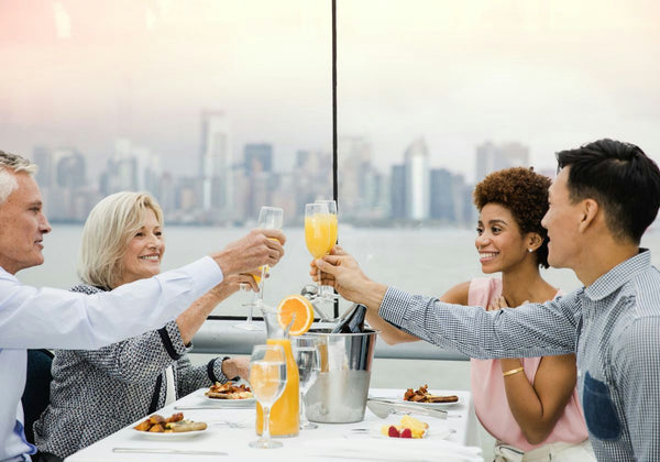 Mimosas on cruise