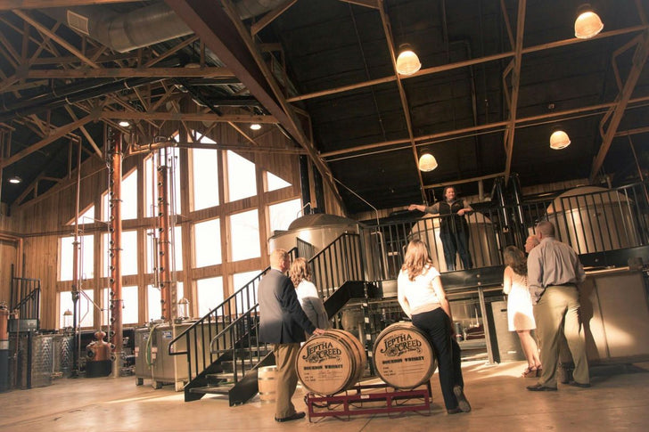 Tour and Taste: Woodford Reserve, Jeptha Creed & Stitzel-Weller with Lunch