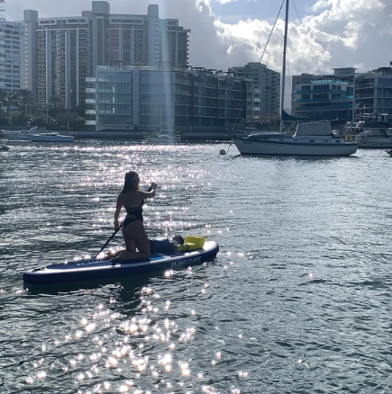 Morning Paddle in Sun