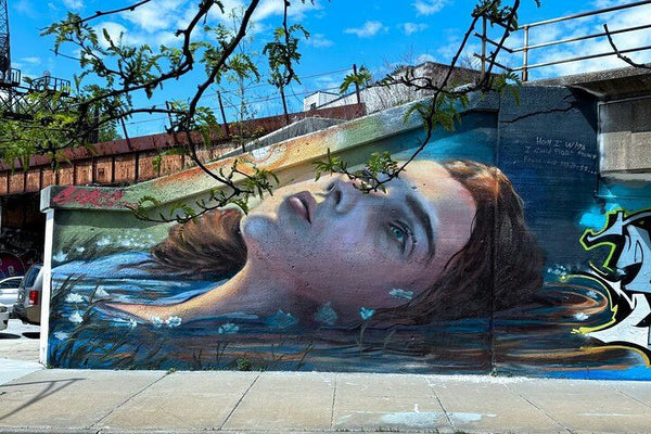 Mural of a Woman’s Face