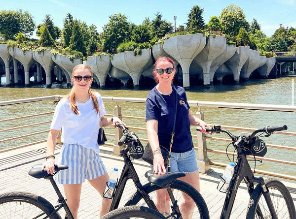 friends with ebikes in nyc