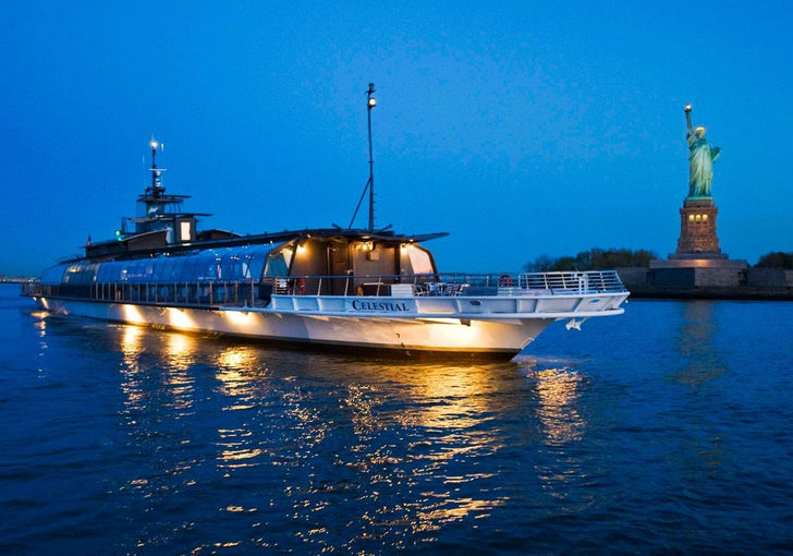 NYC Romantic Bateaux Premier Dinner Cruise for 2