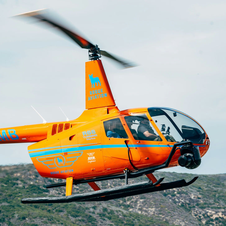 Lights, Camera, Hollywood Helicopter Tour For 2