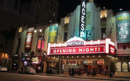 pantages opening night sign