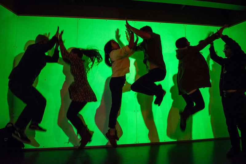 People jumping