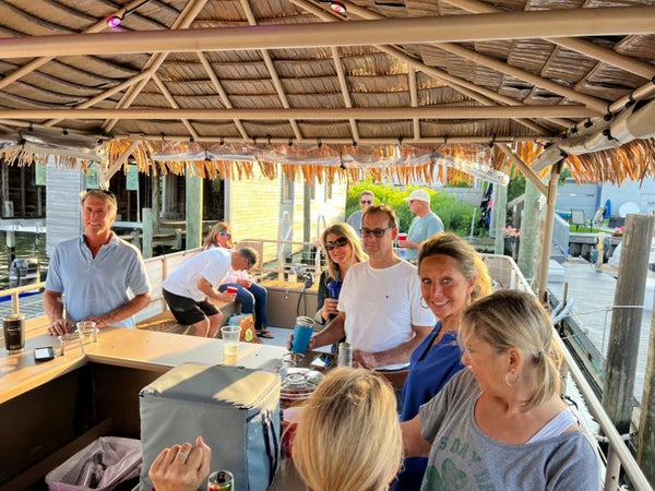 people-on-a-tiki-boat