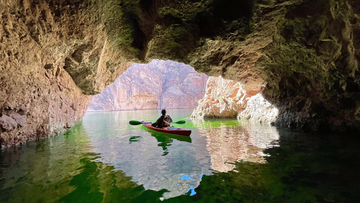 Emerald Cave Kayak Tour Near Las Vegas
