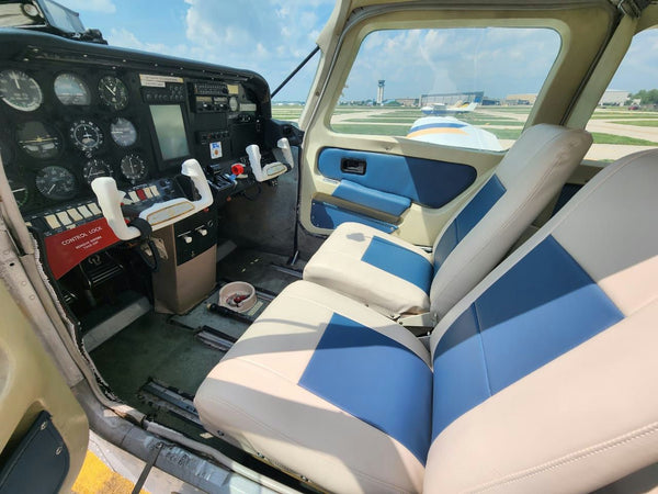 small airplane side view