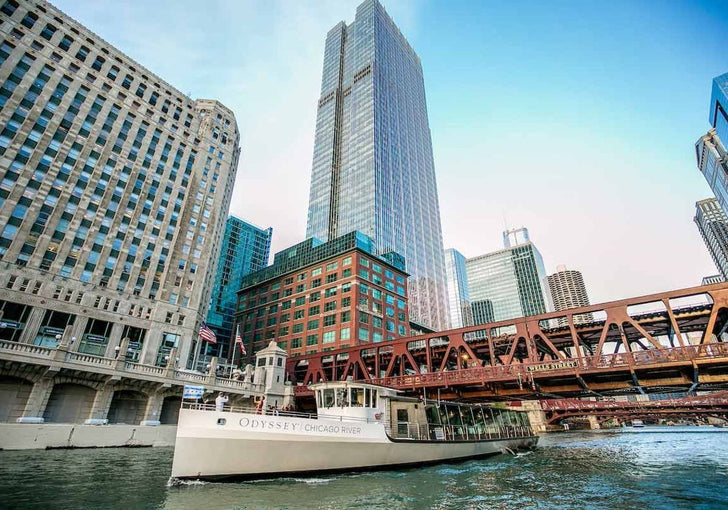 Architectural Bottomless Mimosas Odyssey Brunch Cruise - Chicago River
