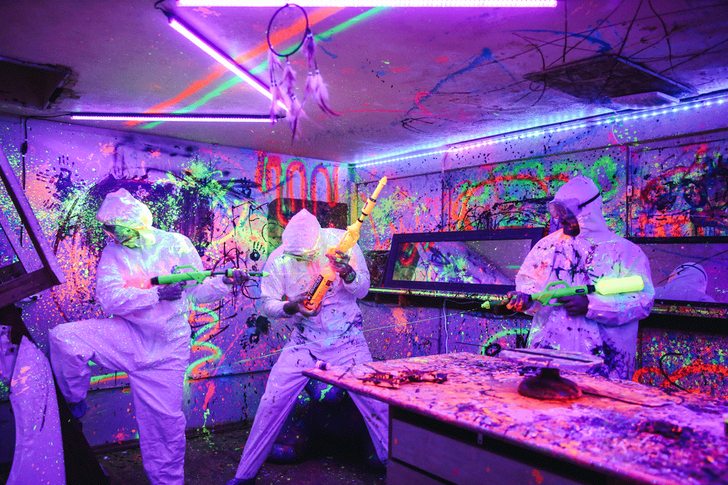 Rage Room & Splatter Paint