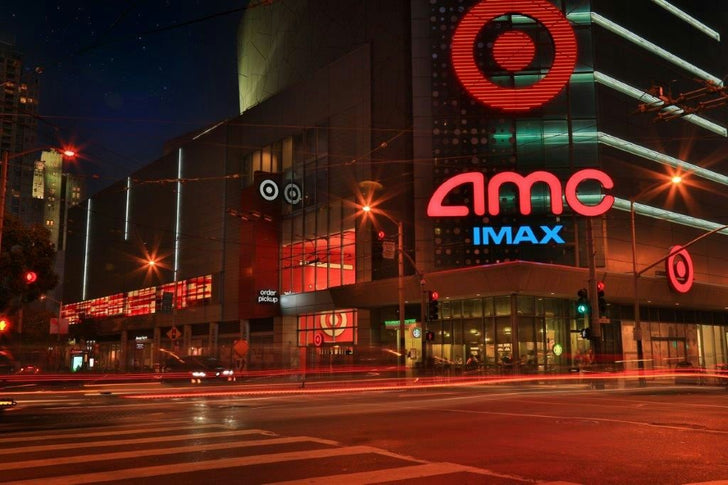 AMC Theatres® Movie Family Experience with popcorn