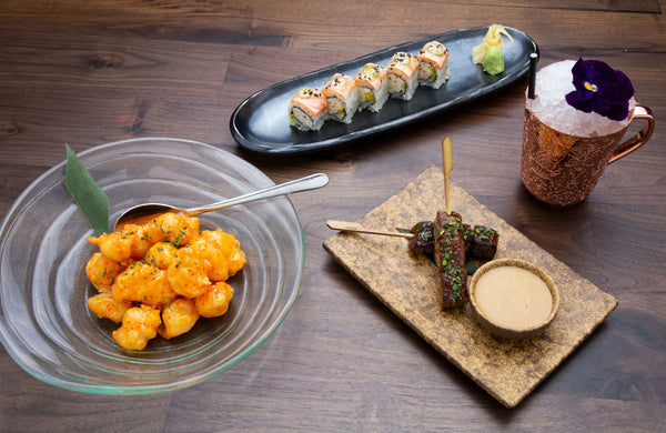 selection of food options