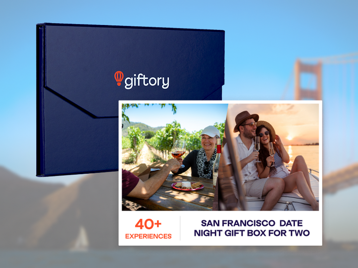 San Francisco  Date Night Gift Box for two