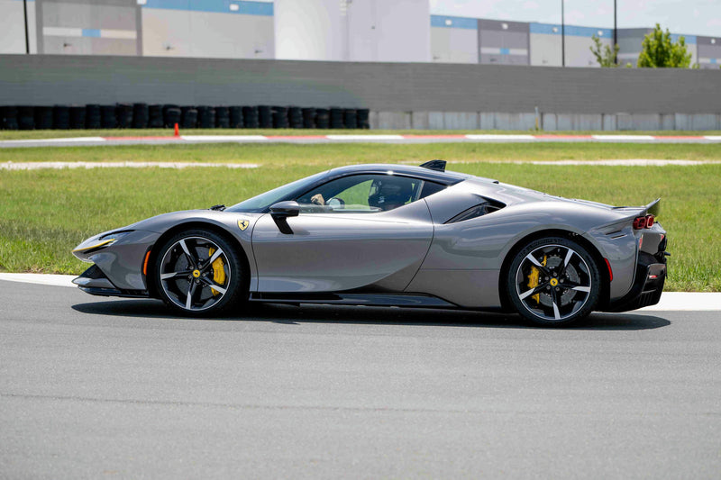Grey Ferrari SF90 Racing