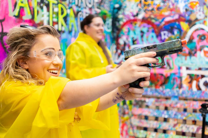Houston Balloon Shooting & Spin Art Experience