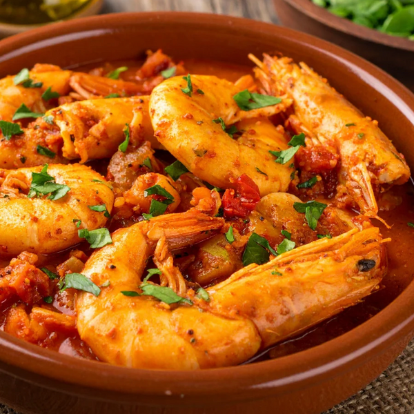 Shrimp in a bowl