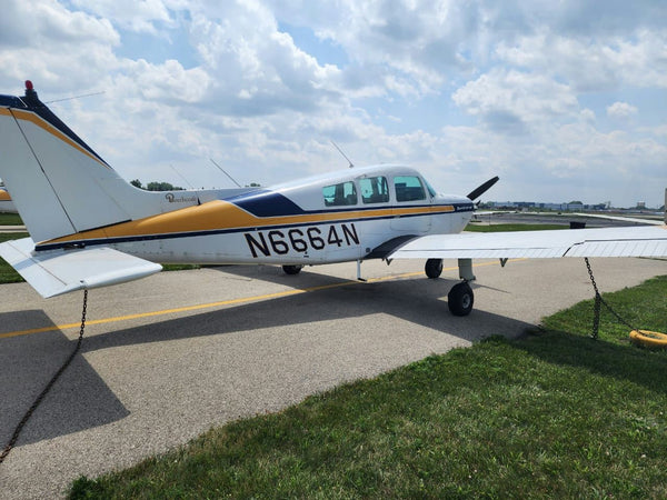 small airplane side view