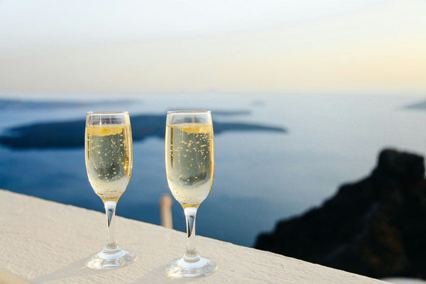 sparkling-wine on coast