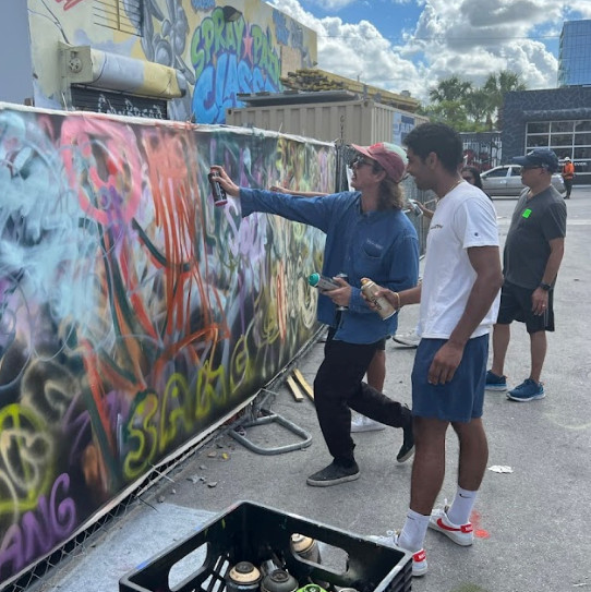 Spray paint class