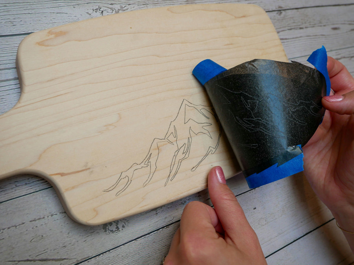stencil-on-wood