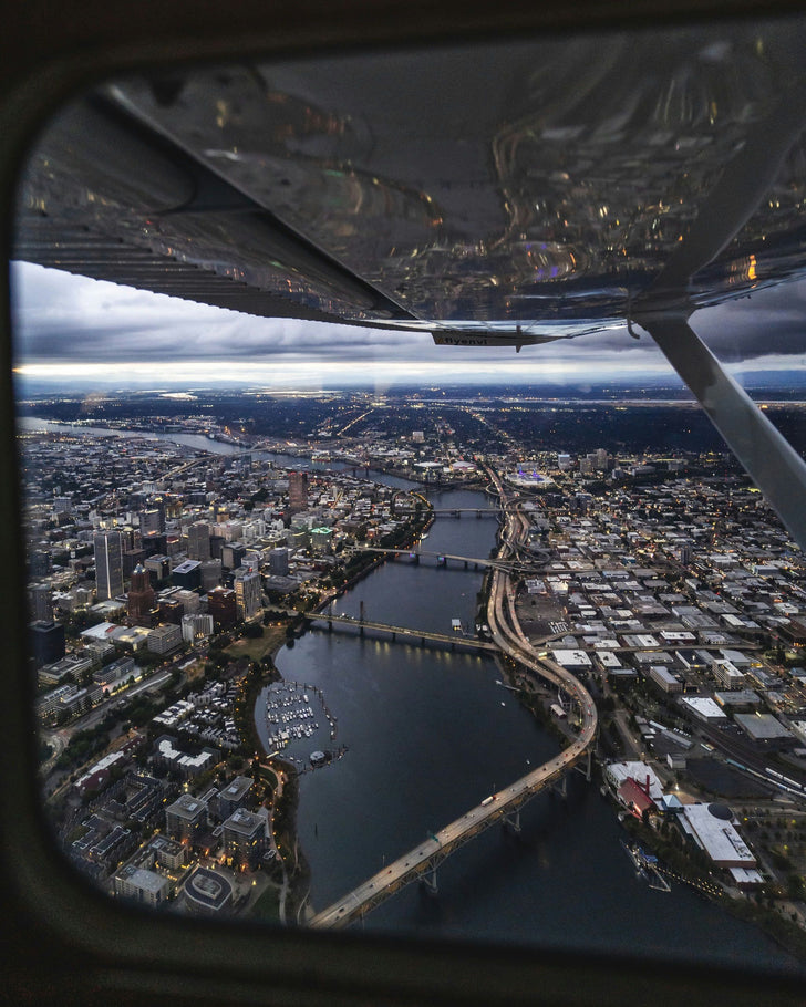 Downtown Portland Plane Tour