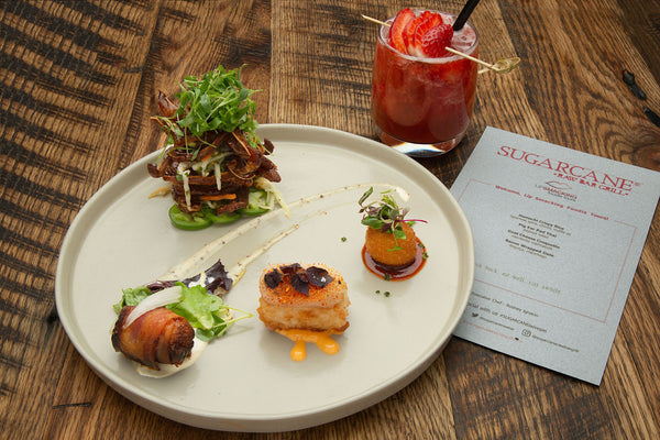 Sugarcane plated meal
