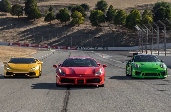 super cars driving