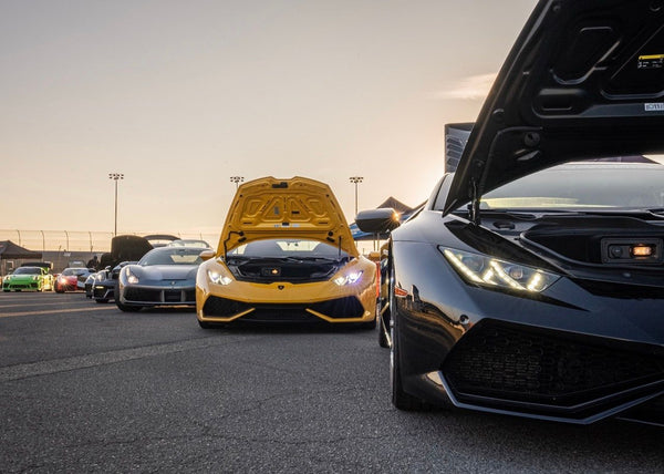 super cars driving