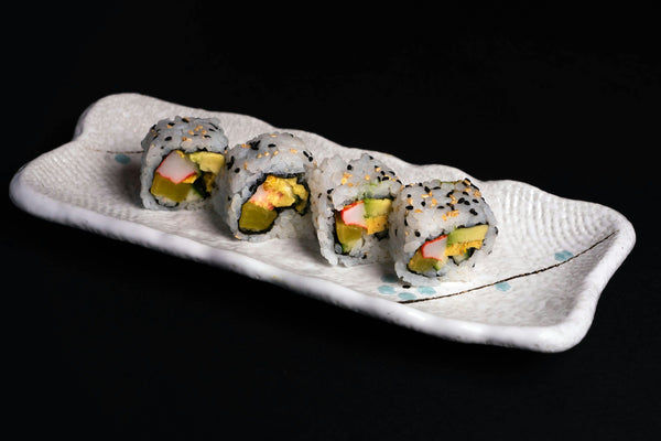 Sushi on a platter