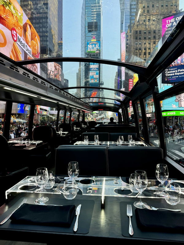 Bustronome Fine Dining Dinner Bus Tour of NYC