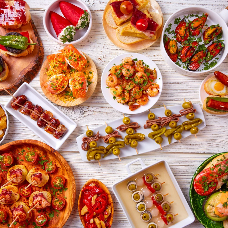 Table of tapas