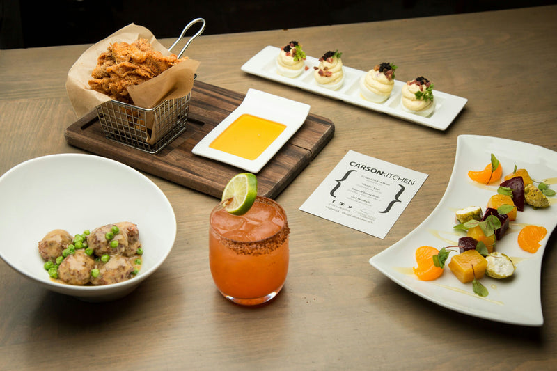 tasting with cocktail