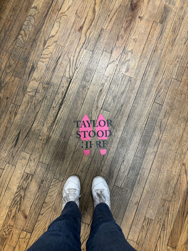 Taylor Swift was here
