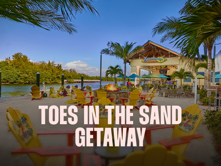Toes in the Sand