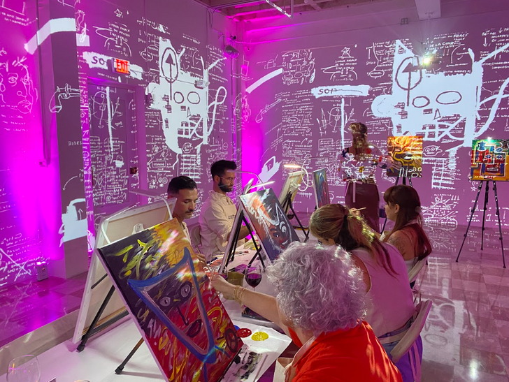 Street Art Inspired Paint & Sip Experience in Miami