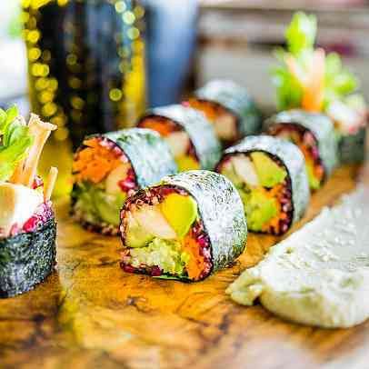 Plant Based Vegan Sushi Cooking Class in Los Angeles