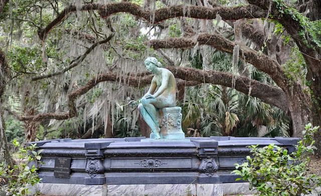 Water Fountain in City Park