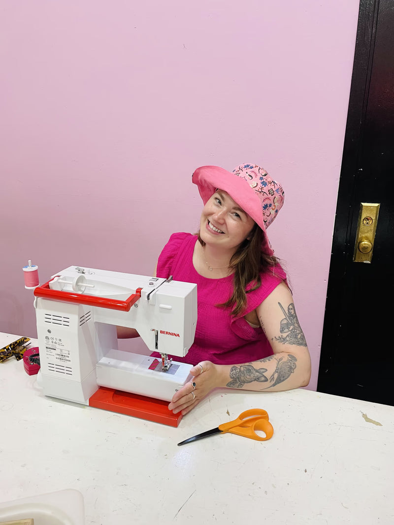 Woman Sewing