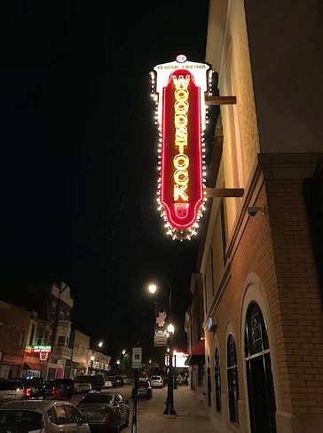 Woodstock sign