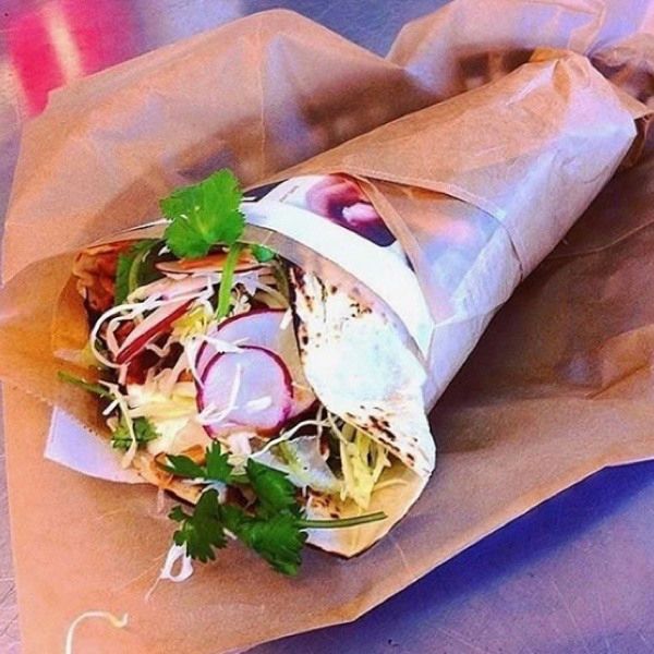 Wrap on a food tour