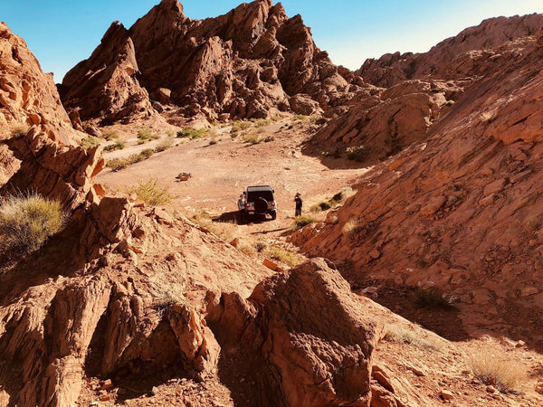 jeep in the desert